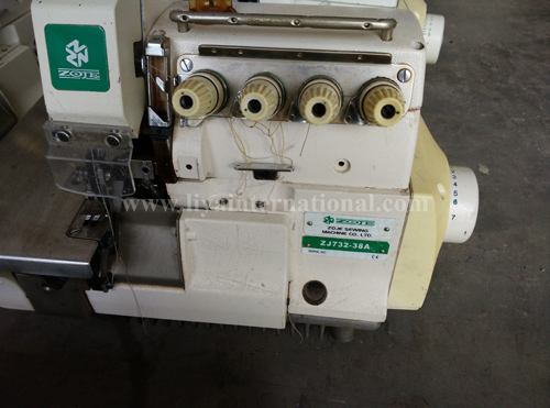 zoje 732 serger overlock sewing machine used