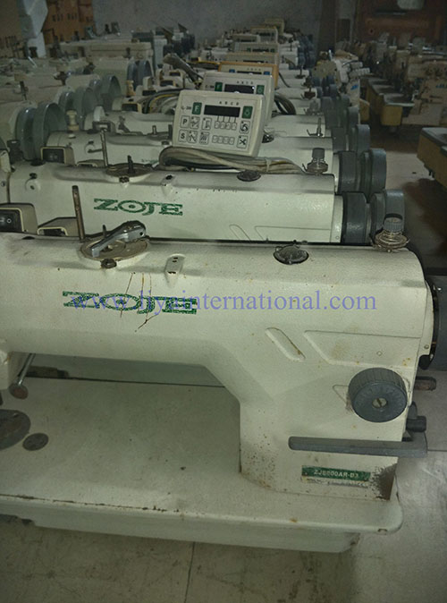 used ZOJE 8800AR-D3 lockstitch machine