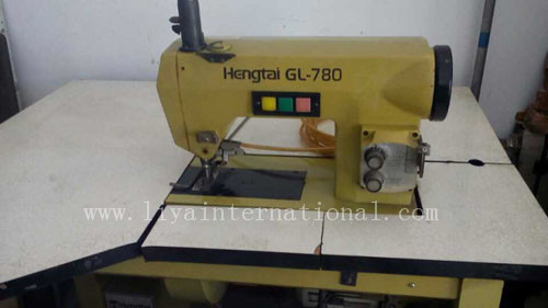 Hengtai GL-780 hand stitch sewing machine used
