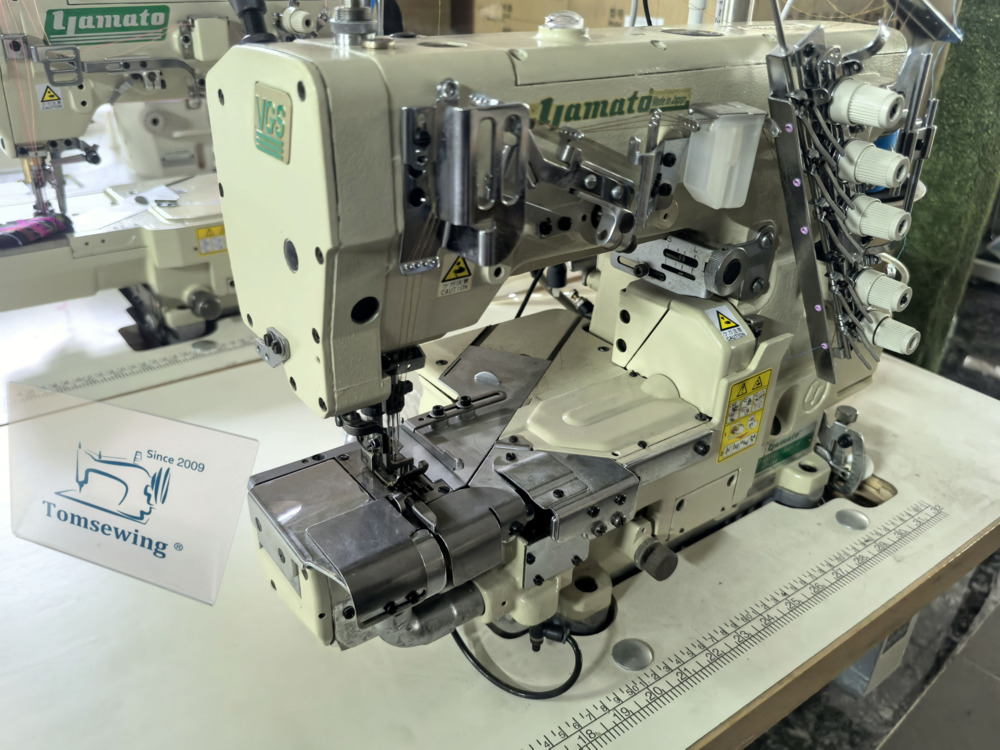 Used Yamato VG 3721 Cylinder Bed Interlock Machine