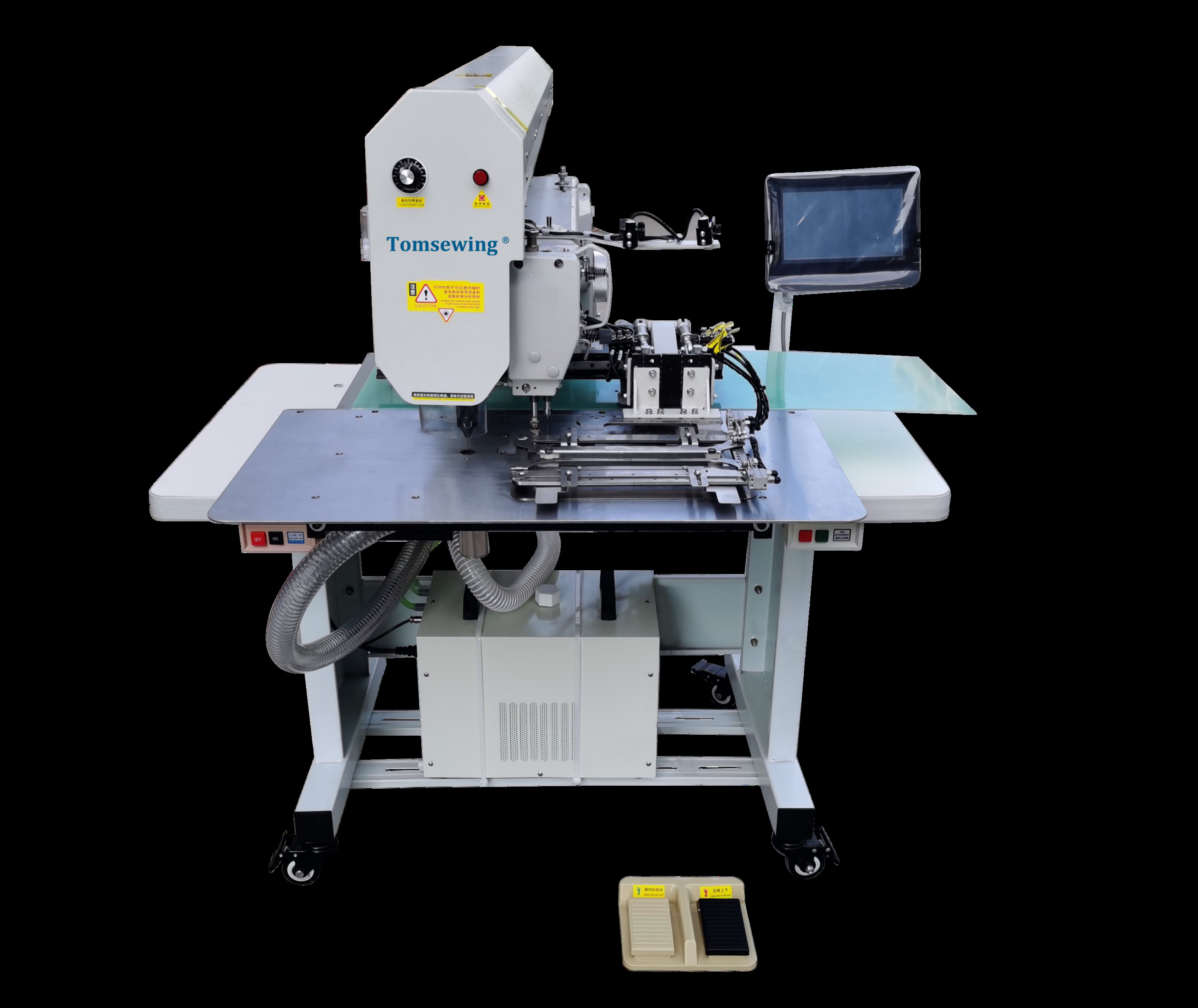 Automatic Laser pocket welting  machine